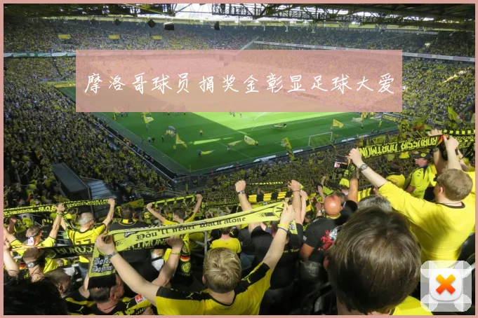 摩洛哥球员捐奖金彰显足球大爱